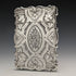 1871 British antique sterling silver card case 59g GEORGE UNITE